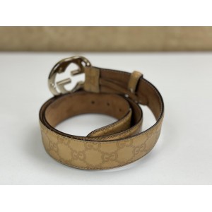 GUCCI 114876 SIGNATURE GG BELT